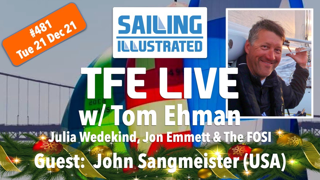 TFE LIVE #481 w/ Tom Ehman. Guest John Sangmeister (USA, Long Beach YC).