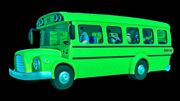 CocoMelon Wheels On The Bus Sound Variations in 4 Minutes