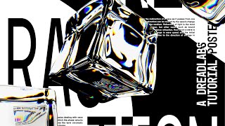 : How to make a Glass Typography Poster