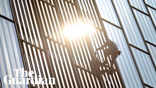 Shard Freeclimber George King Scales Barcelona Skyscraper
