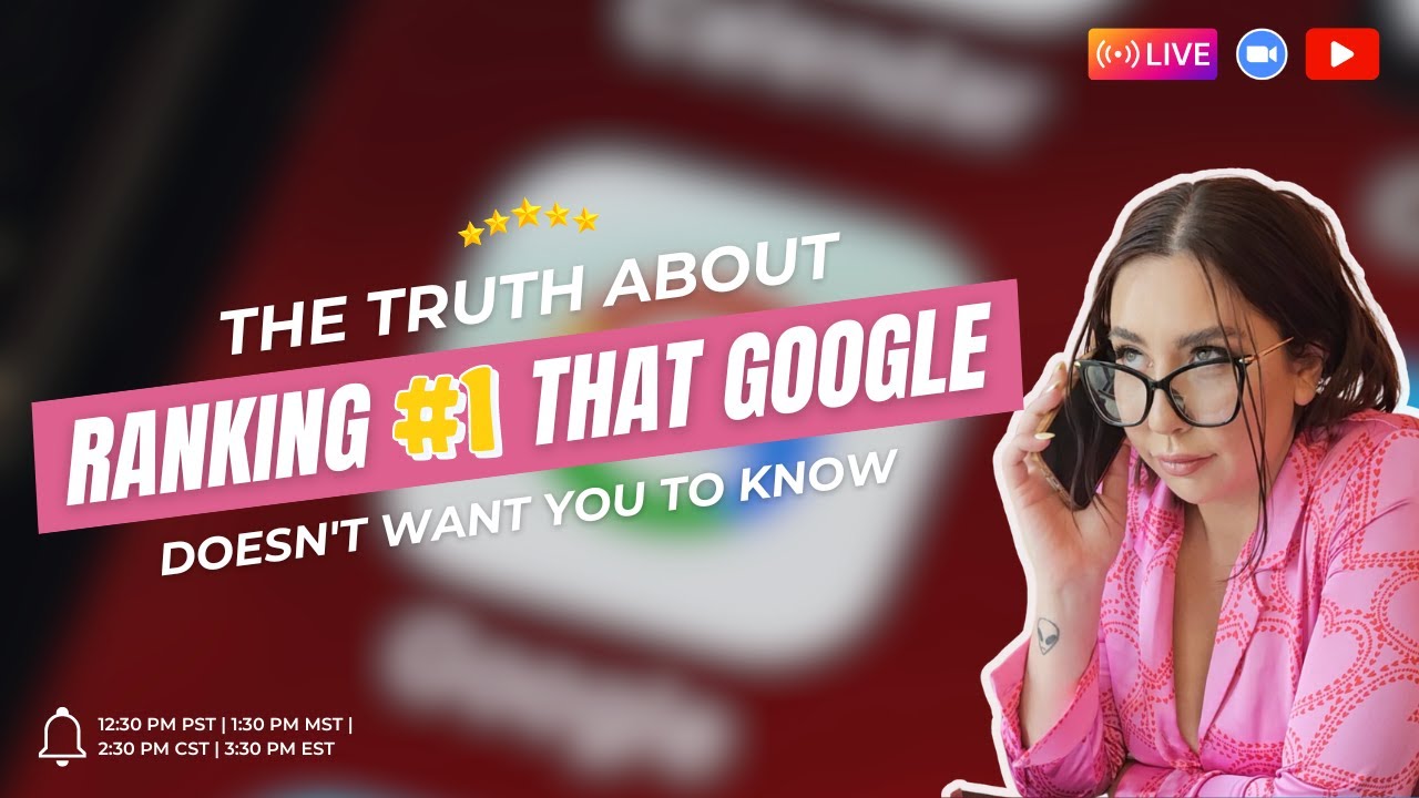 The Truth About Ranking 1 That Google Doesn't Want You To Know YouTube