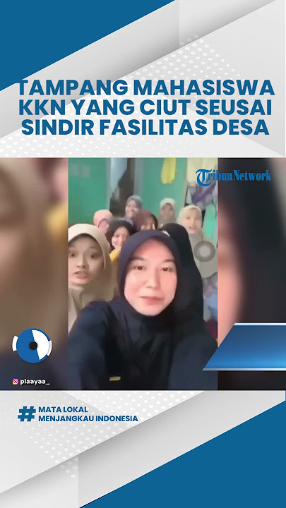 Tampang Mahasiswa KKN Sindir karena Tak Terima dengan Fasilitas di Desa, Ciut saat Ditegur