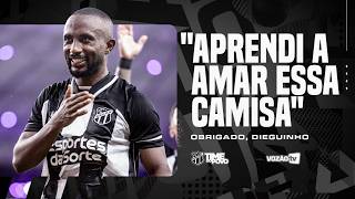 Obrigado, Dieguinho | Meio-campista se declara ao Vozão em sua despedida do Time do Povo