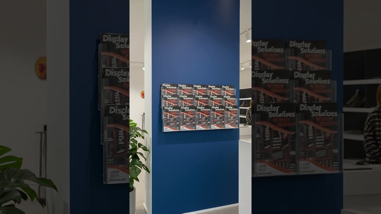 15xA4 Wall Mount Brochure Holders