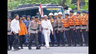 Press Statement From Governor Dedi Mulyadi At The Disaster Response Force Roll Call Bandung Nov