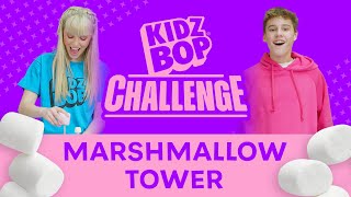 kidz bop kids marshmallow tower challenge challenge video