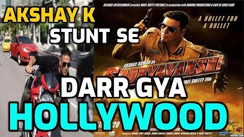 LIVE Stunts : Akshay Kumar Performing Real Dangerous Stunt For SOORYAVANSHI Film With Rohit Shetty