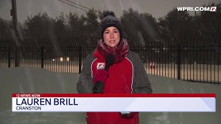12 News Now: Snowstorm update from RIEMA, Sunday 6:30 pm