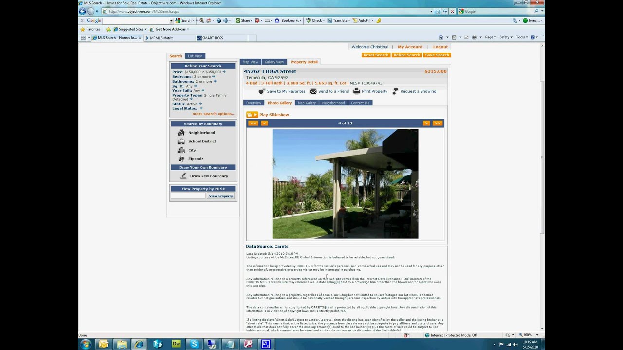 Objective Real Estate MLS Search Training Video
