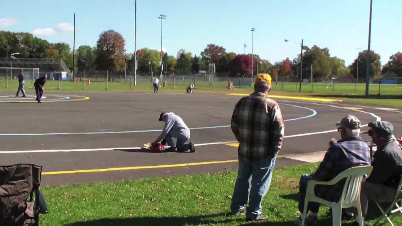 Control Line Clown Racing - YouTube