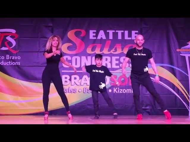 ATACA + LA ALEMANA + DEYMIAN = LOCO DE AMOR BACHATA DANCE @SEATTLE SALSA CONGRESS 2015 class=