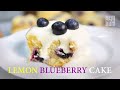 How to Make Mini Lemon Blueberry Cake!