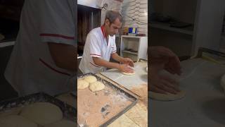 The art of baking machine bread ??by one of the best bakers in Iran shorts youtubebread