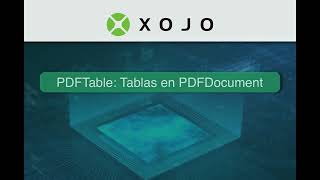 PDFTable: Añadir tablas en documentos PDF