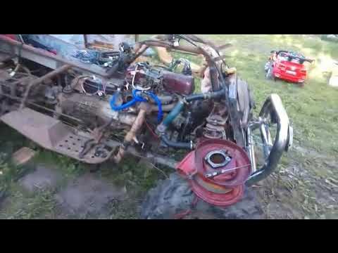 Квадроцикл с двигателем от ВАЗ 2107