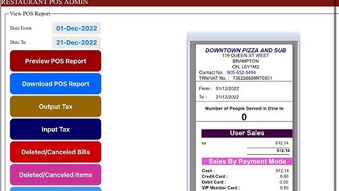 Restaurant POS online Reporting (ASP.Net, C# and Windows Azure Cloud Server) - By Original Developer