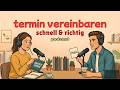 How to book an appointment in German German conversation exercise#germanspeaking
