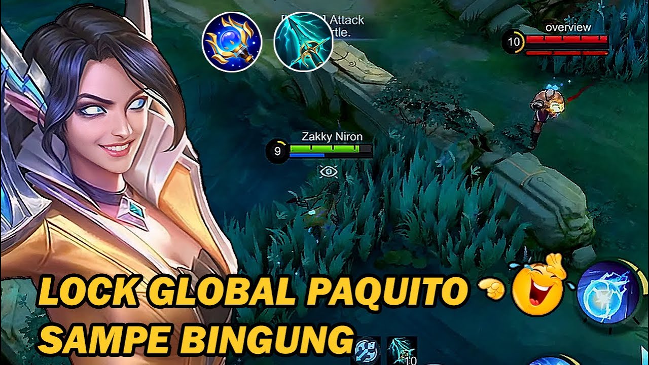 EUDORA MODE SEMAK!! LOCK GLOBAL PAQUITO SI PALING JAGO SAMPE KESAL‼️- MLBB
