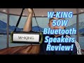 W-KING 50W Bluetooth Speaker Review! Worth it?