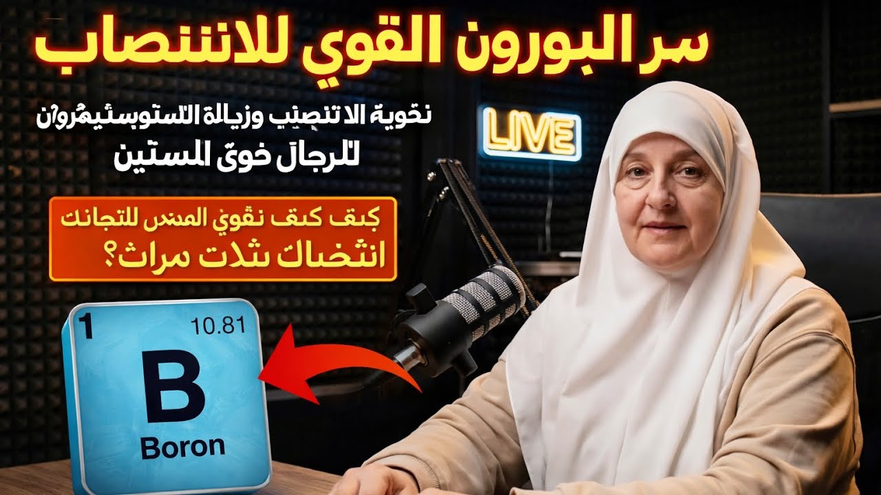 أسرار البورون لتحسين الانتصاب | كيف يمكن أن يزيد البورون من قوتك الجنسية 3 مرات! 🔥