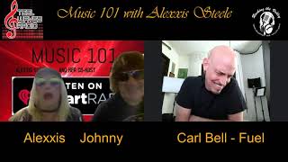 Carl Bell guitarist and Founder of Alt Rock band Fuel, interview with Music 101's Alexxis Steele