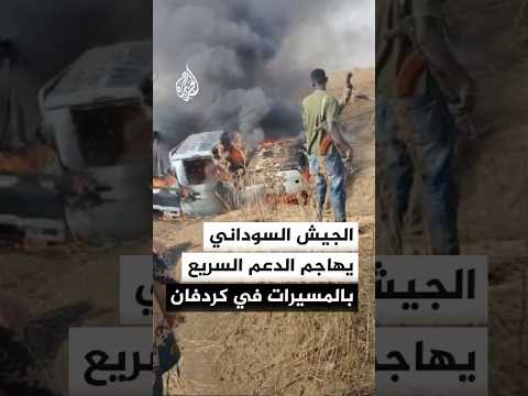 مصادر عسكرية سودانية للجزيرة: الجيش هاجم مواقع للدعم السريع بالمسيرات في الدلنج