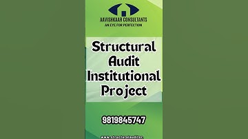 How to Conduct a Structural Audit? Step-by-Step Guide for Projects #structuralaudit #buildingsafety