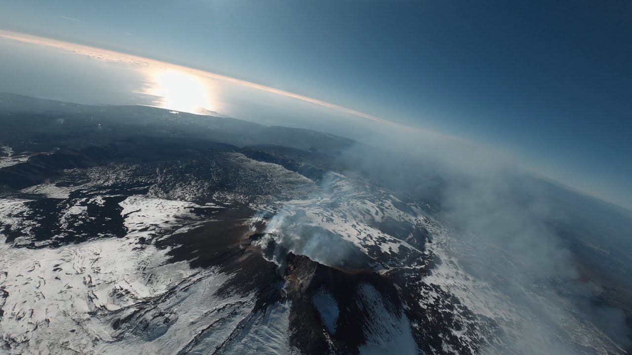 Etna summit with fpv drone March 2023 🌋  🚁