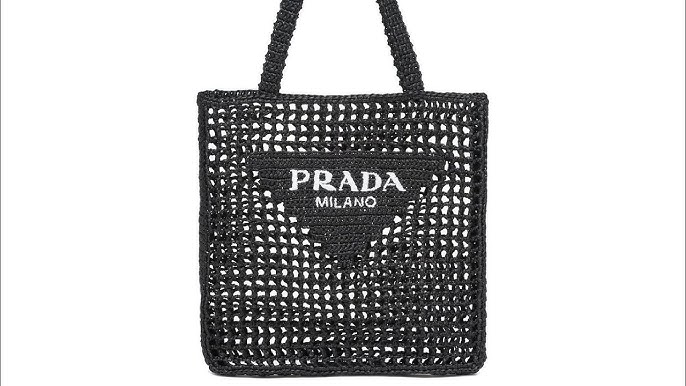 IMPOSSIBLE TO FIND! Prada Raffia Tote Bag Unboxing + Review! 