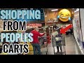 SHOPPING OUT OF PEOPLE’S CARTS PRANK...(SHE REALLY DID THIS)