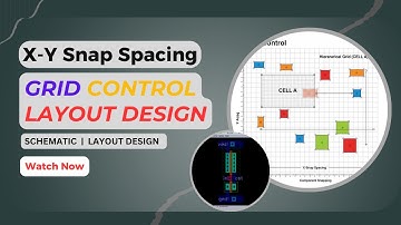 Grid Control and Snap Spacing (X & Y) in Cadence Virtuoso | Layout Design Tutorial | VLSI Design