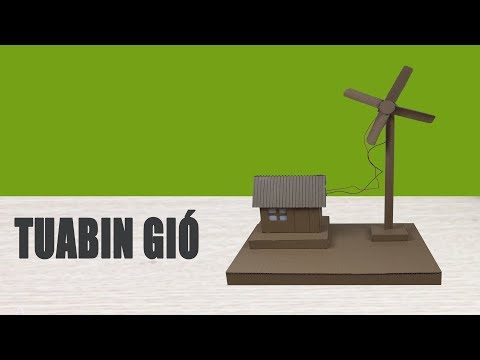 Video Cách Làm TuaBin Gió Từ Bìa Carton - youtube
