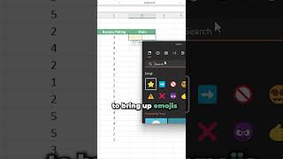 How to create star rating in Excel! #excel #exceltips #exceltricks