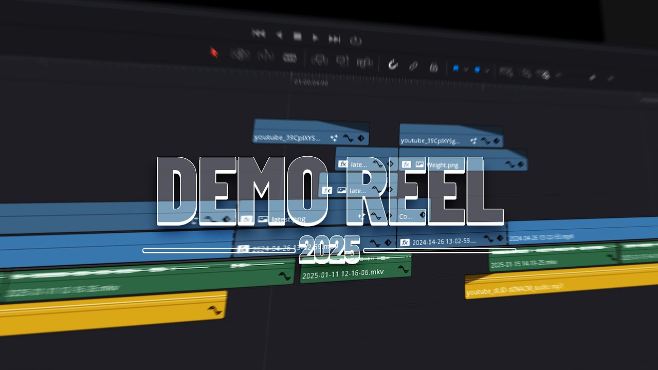 2025 Video Editor Demo Reel