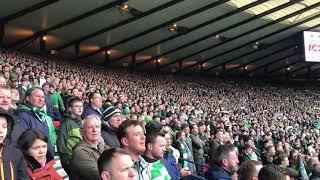 32,000 CELTIC FANS SERENADE HAMPDEN WITH THE BALLAD OF GRACE