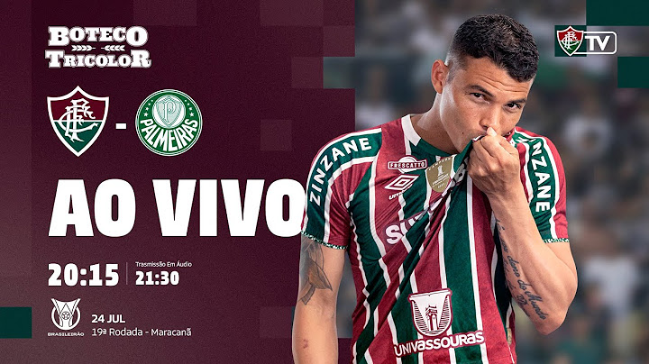 AO VIVO - FLUMINENSE X PALMEIRAS | CAMPEONATO BRASILEIRO 2024 | 19ª RODADA