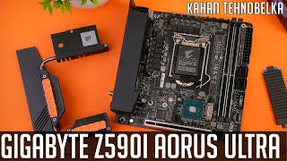 Gigabyte Z590i Aorus Ultra - обзор Mini-ITX платы. 🔥+Разгон i7 11700K на воздухе.