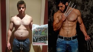 the wolverine 4 week diet training transformation challenge final reveal