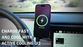 Player Profile Wireless phone charging for Rivian R1T/R1S with active cooling Qi2 charger and OBD2 power