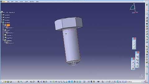CATIA Tutorial - PartDesign Exercise 6 - v3
