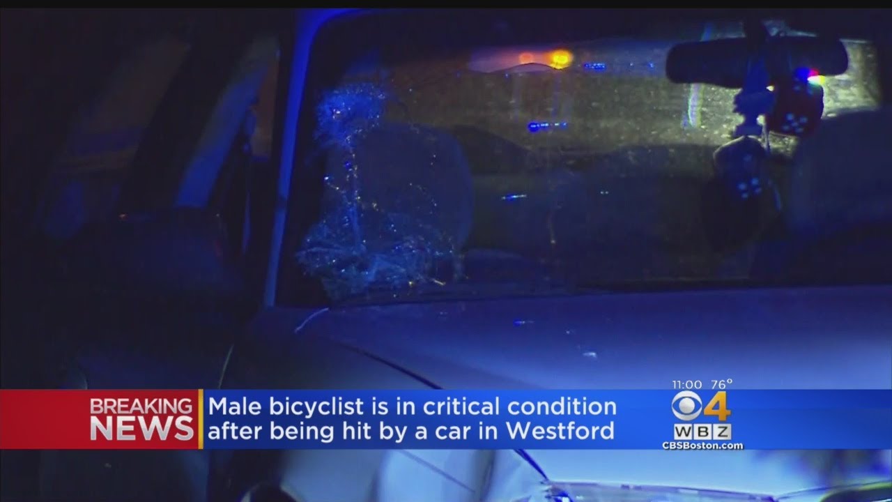 Bicyclist In Critical Condition After Being Hit By Car In Westford ...