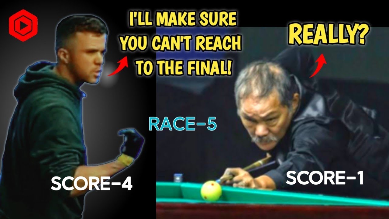 🏆 DRAMATIC END! VERY CONFIDENT YOUNG POOL PLAYER THINKS HE CAN OUTMATCH THE GREAT OLD EFREN REYES