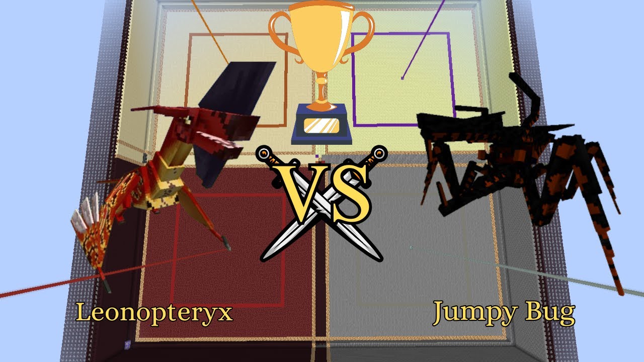 Leonopteryx vs Jumpy Bug | Minecraft 1.6.4 - YouTube