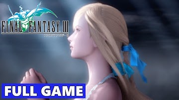 Final Fantasy 3 Full Walkthrough Gameplay - No Commentary (PC Longplay)