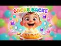 Backe, backe Kuchen! 🍰 Das lustige Back-Lied zum Mitsingen | Kinderlied & Rezept für Kleinkinder