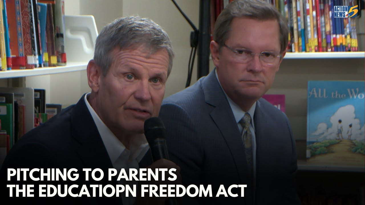 Tenn. governor, house speaker visit Memphis to promote Education Freedom Act YouTube