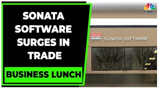 Sonata Software Surges In Trade Post It Acquires Quant Systems | Business Lunch | CNBC-TV18 screenshot 2