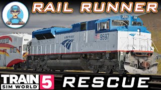 Rail Runner Rescue (Custom Livery) @TrainSimWorld ​@amtrak screenshot 1