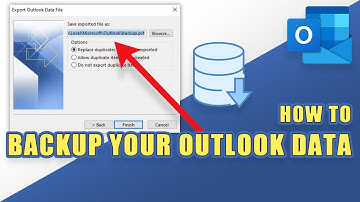How to Backup Your Outlook Data for Transferring (Email / Contacts / Calendar)
