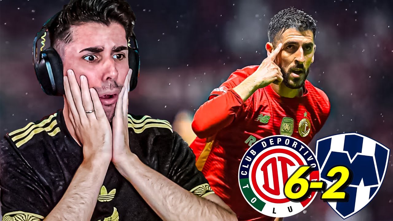 😲 ¡Goleada y Partidazo Espectacular! | Toluca vs Monterrey | Liga MX J10 AP2025